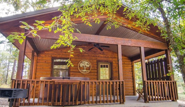 Down Time Studio Cabin w Hot Tub in Stephens Gap