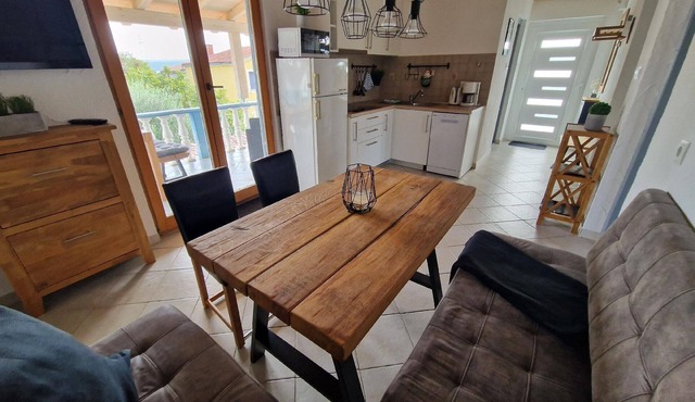 Holiday flat 150m from the beach