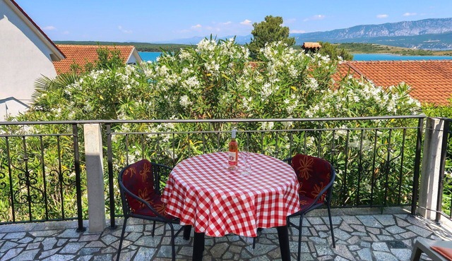 Lovely apartment in villa for 10 people with WIFI, TV, terrace and pets allowed