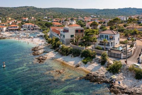 Luxury beachfront villa Sensation Ciovo with pool & jacuzzi