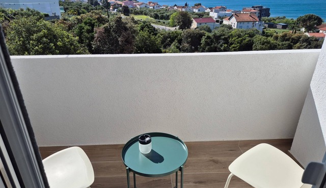 One bedroom apartment with balcony and sea view Sveti Petar, Biograd (A-25850-a)