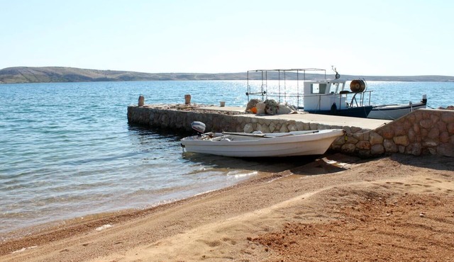 One bedroom apartment with terrace and sea view Kustići, Pag (A-6320-e)