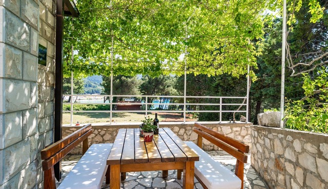 One bedroom apartment with terrace and sea view Žuljana, Pelješac (A-10233-c)