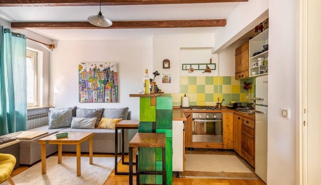 Studio flat with air-conditioning Zagreb (AS-21954-a)