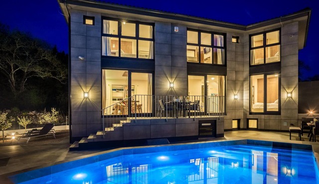 Stunning home in Malinska with private swimming pool, can be inside or outside