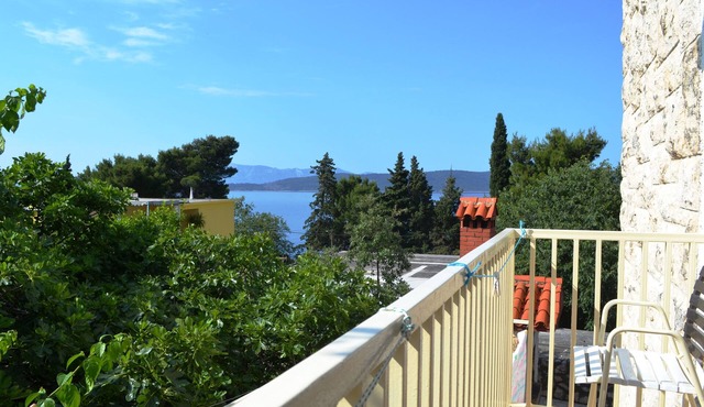 Two bedroom apartment with balcony and sea view Živogošće - Mala Duba, Makarska (A-17077-b)