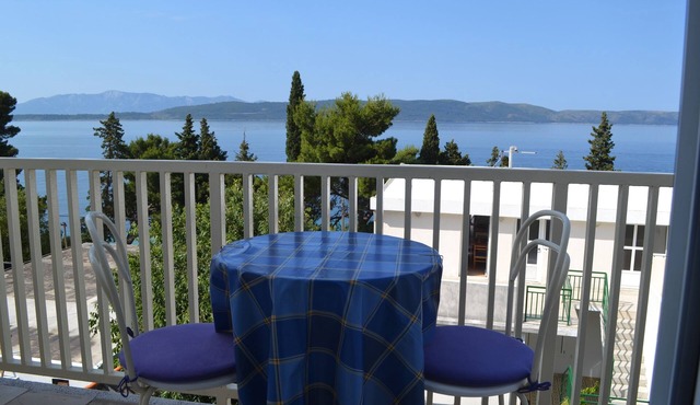 Two bedroom apartment with terrace and sea view Živogošće - Mala Duba, Makarska (A-17077-d)