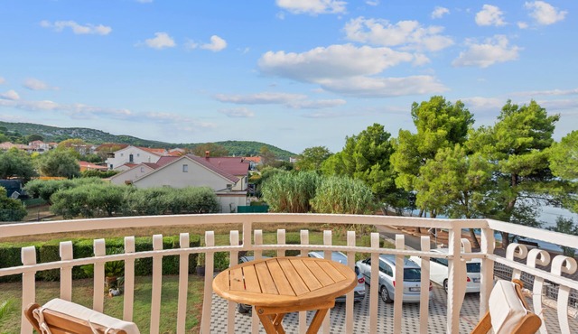 Two bedroom apartment with a swimming pool by the beach Kraj, Pašman (A-334-b)