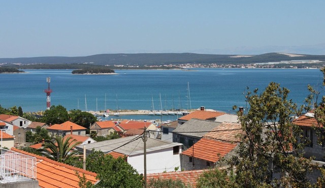 Two bedroom apartment with terrace and sea view Tkon, Pašman (A-6216-a)