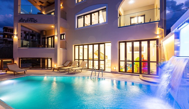 Villa Andreas - Beachside Family Fun by etouri in Rethymno