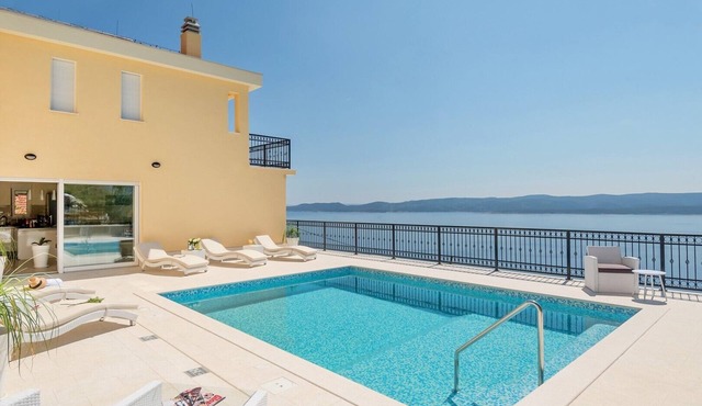 Villa Sun Palace is a 5-bedroom villa with amazing sea views
