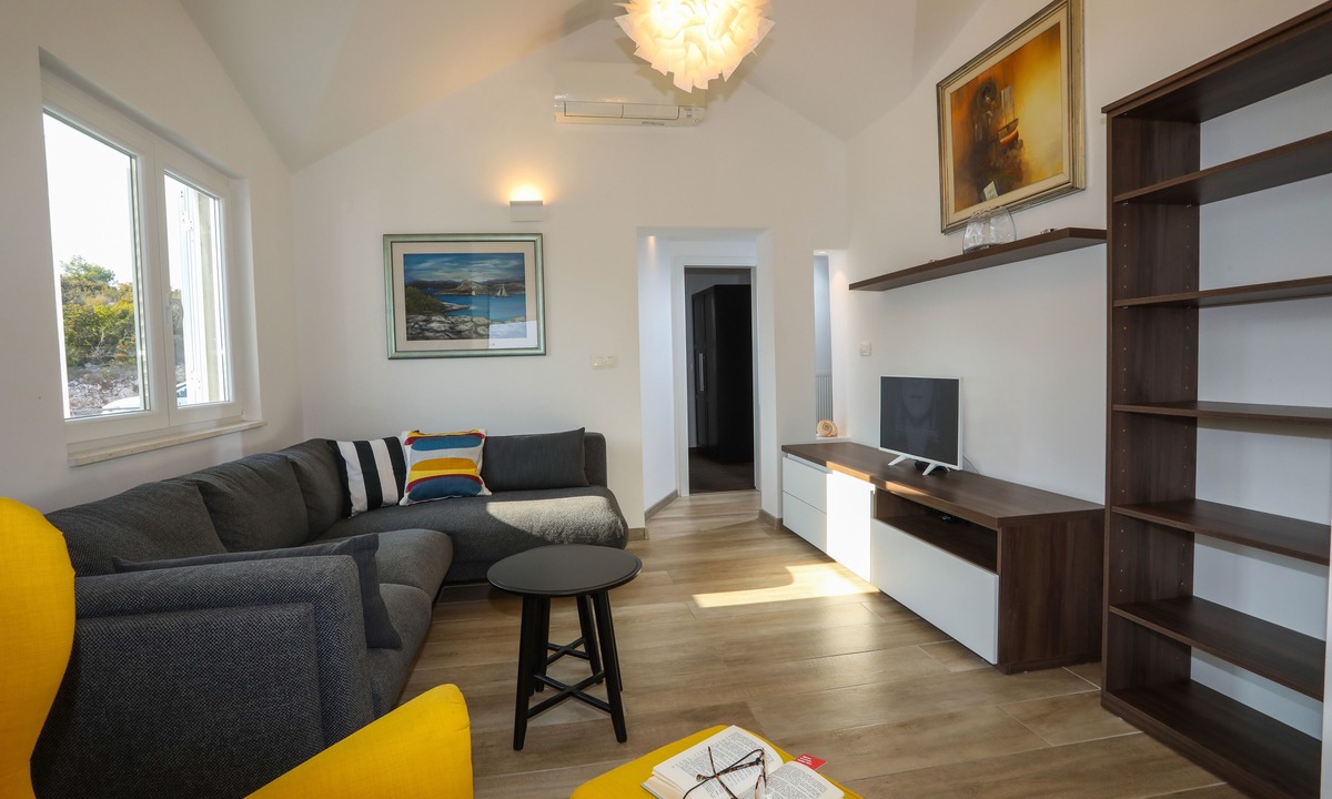 Hvar Apartment | Penthouse with a Sea View