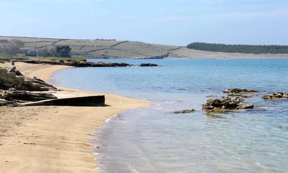 Povljana Apartment | Studio flat with balcony and sea view Povljana, Pag (AS-22707-i)