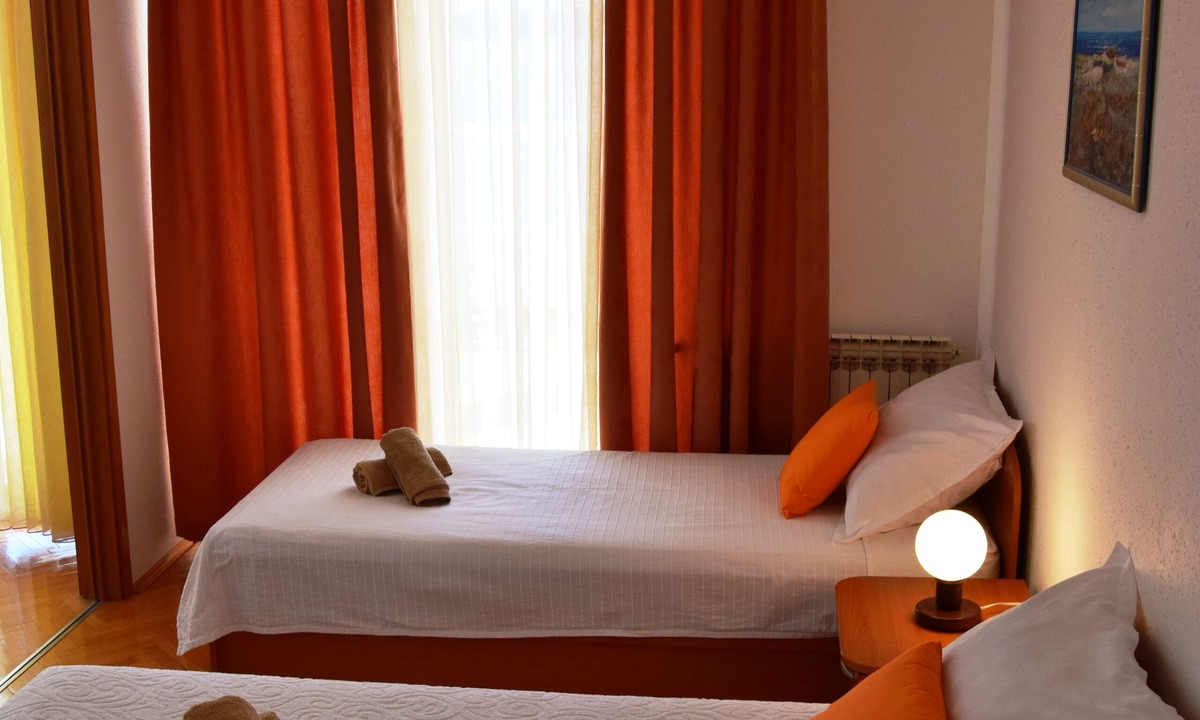 Seget Donji Apartment | Villa Julio's first floor two bedroom apartment no. one-with terrace towards sea