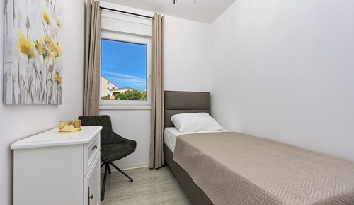 Deluxe Apartment, Balcony, Partial Sea View