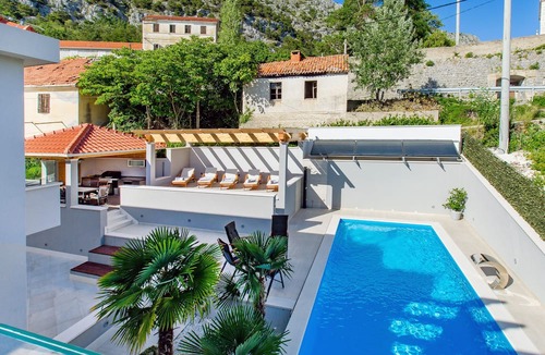 Lokva Rogoznica Villa | Luxuy Villa Vidirotti-private oasis with stunning view