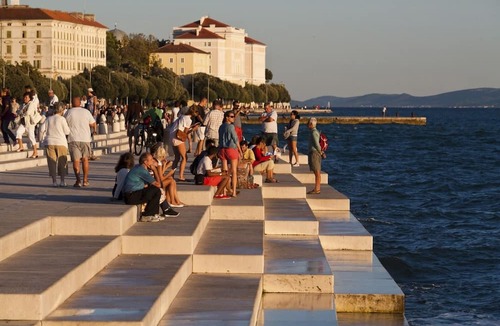 Bibinje Apartment | Studio apartment in Bibinje with Seaview, Terrace, Air condition, WIFI (59-4)