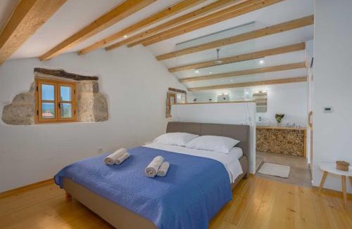 Nenadici House | Rustic Holiday house Harmonie with private pool and large garden - Kapovci, Island Krk
