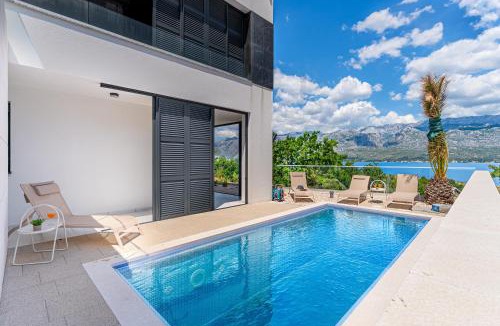 Vinjerac Apartment | Brand new apartment with a private pool by the sea, Vinjerac near Zadar