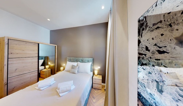 Family-sized apartment 5 minutes walking distance from centre near the beaches
